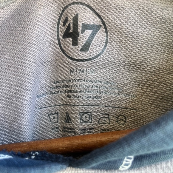 ‘47 Chicago Cubs Rhinestone Hoodie New With Tags NWT Women’s Medium - Picture 6 of 14